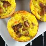 Easy Bacon and Egg Breakfast Cups.