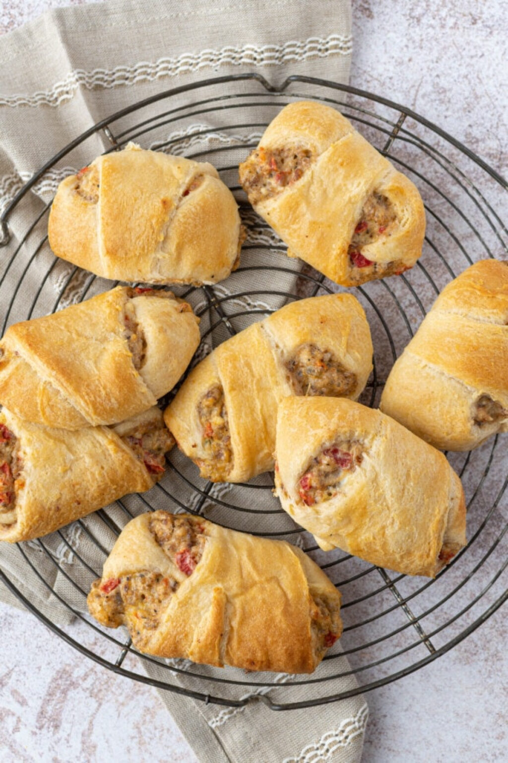 Sausage Cream Cheese Crescent Rolls Kitchen Divas