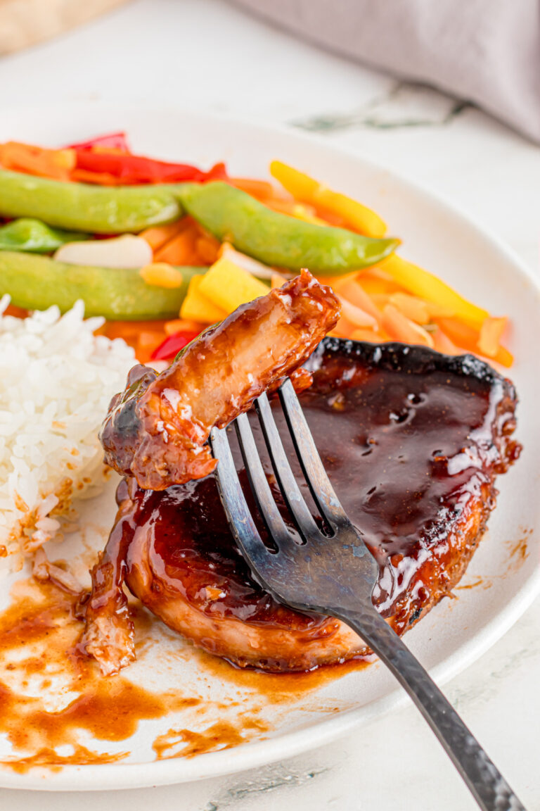 Easy Hoisin Pork Chops in the Slow Cooker - Kitchen Divas