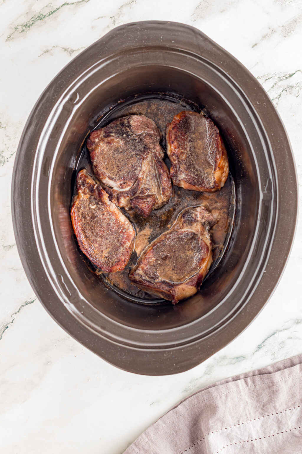 Easy Hoisin Pork Chops in the Slow Cooker - Kitchen Divas