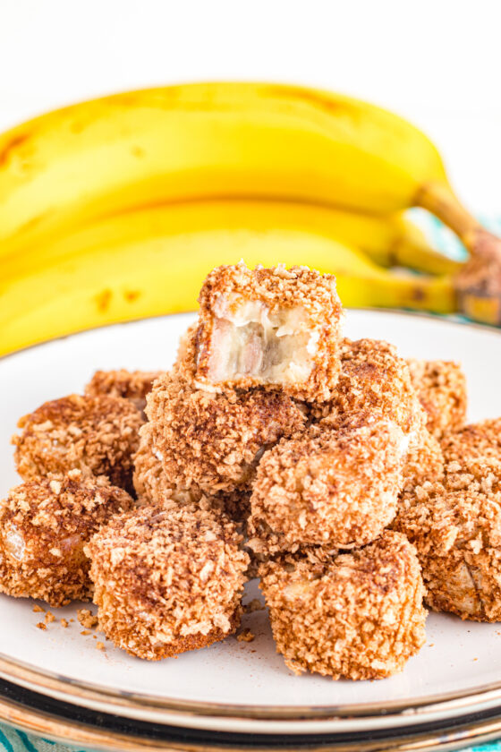 Air Fryer Banana Fritters Kitchen Divas