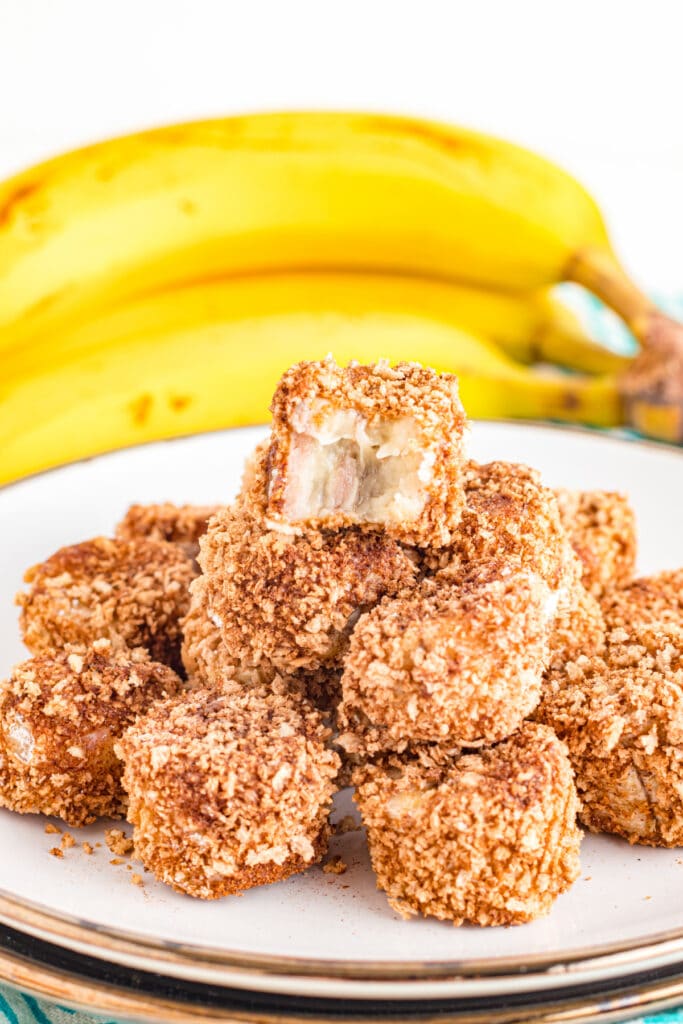 Air Fryer Banana Fritters Kitchen Divas