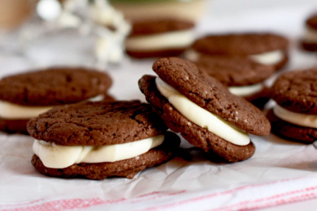 Quick Chocolate Fudge Sandwich Cookies Kitchen Divas