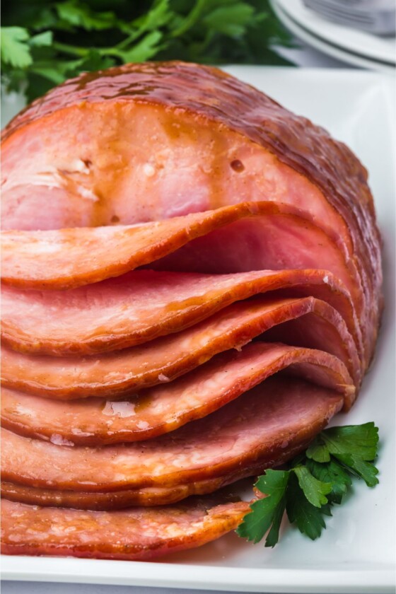 Maple Dijon Glazed Boneless Spiral Ham - Kitchen Divas