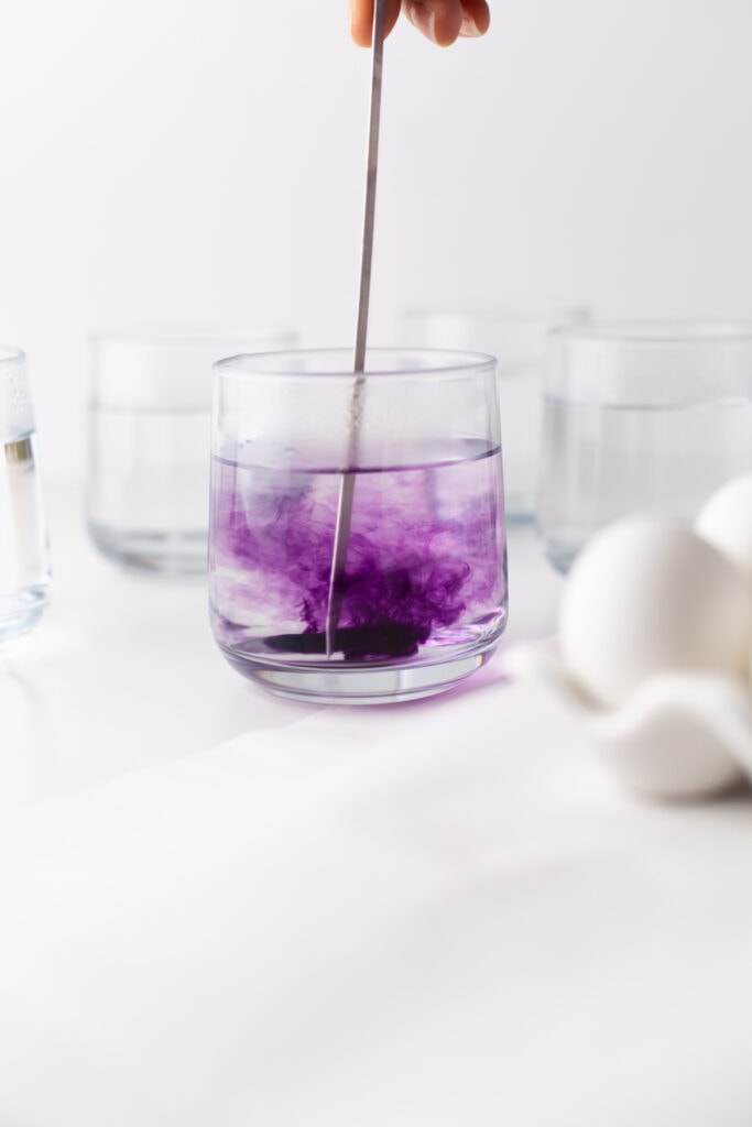 How to Dye Easter Eggs with Food Coloring Kitchen Divas