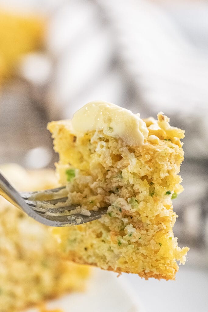Broccoli Cornbread with Cheese - Kitchen Divas