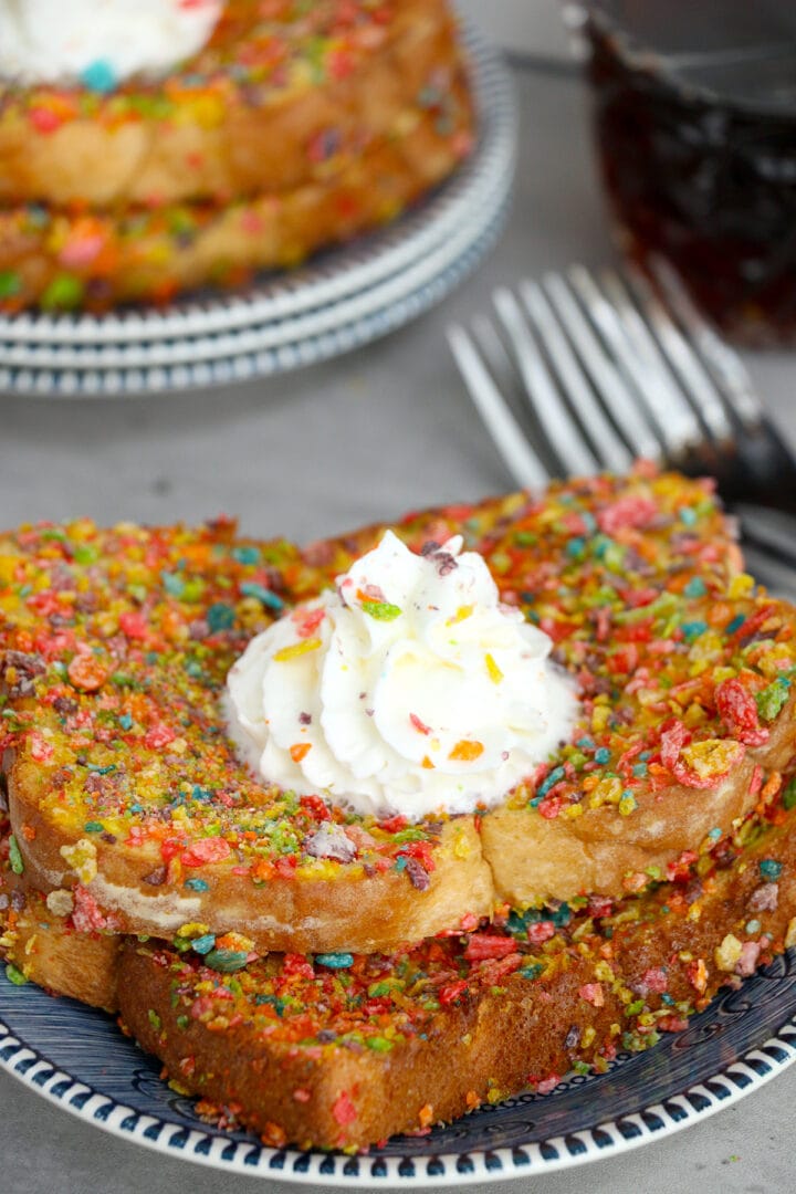 Air Fryer Fruity Pebble French Toast Kitchen Divas