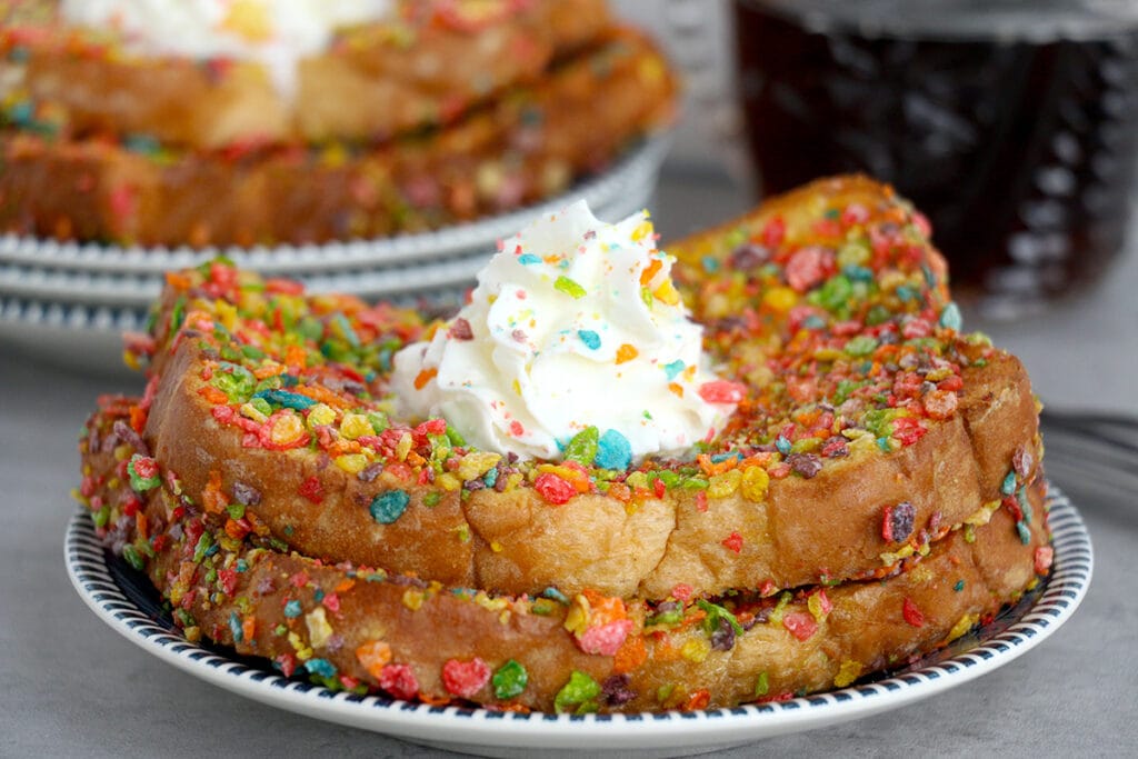 Air Fryer Fruity Pebble French Toast Kitchen Divas