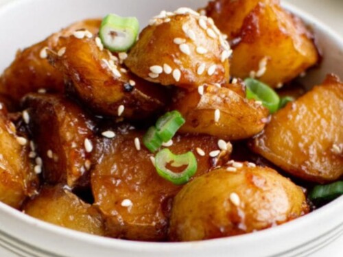 Korean Potatoes - Kitchen Divas