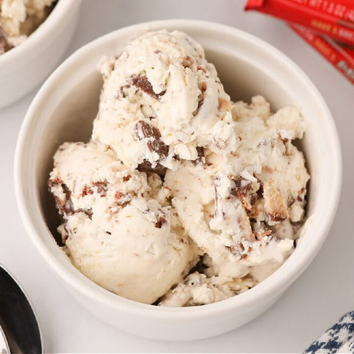 White Chocolate Raspberry Ice Cream - Kitchen Divas