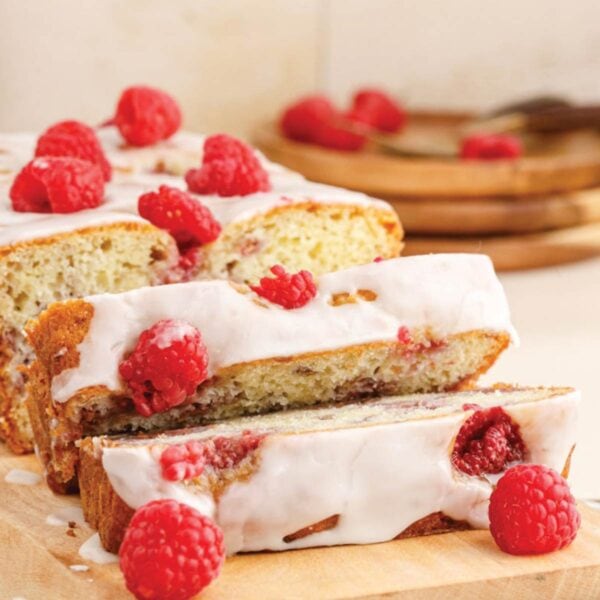Best Ever Lemon Raspberry Loaf Cake - Kitchen Divas