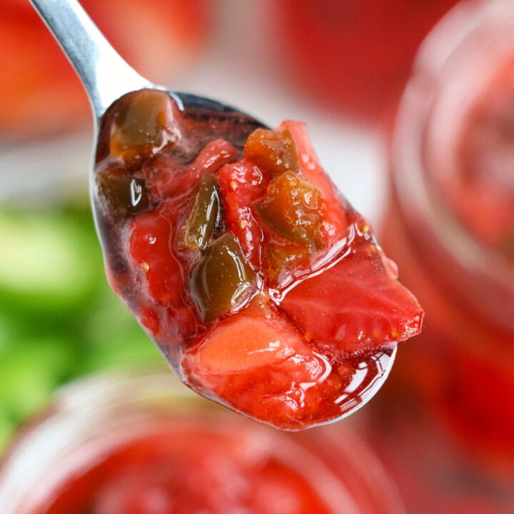 Strawberry Jam with Jalapenos Kitchen Divas