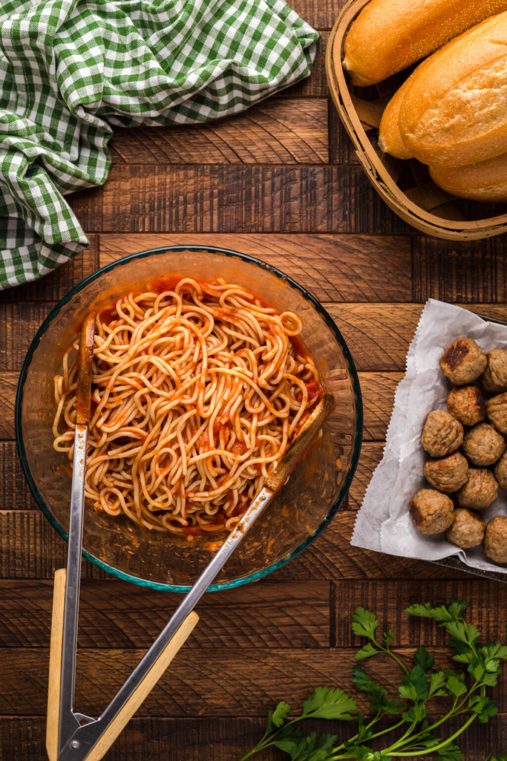 Spaghetti Stuffed Subs - Kitchen Divas