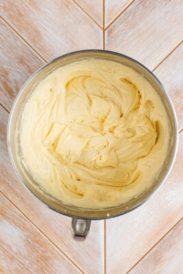 batter beaten until light and fluffy