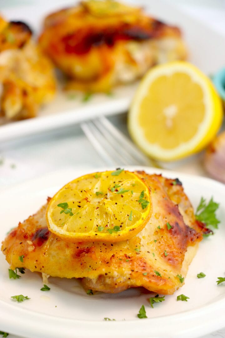 Honey Garlic Lemon Pepper Chicken Thighs Kitchen Divas