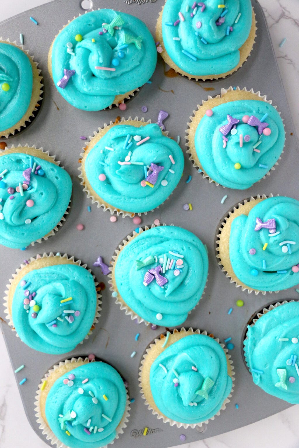 Mermaid Cupcakes - Kitchen Divas