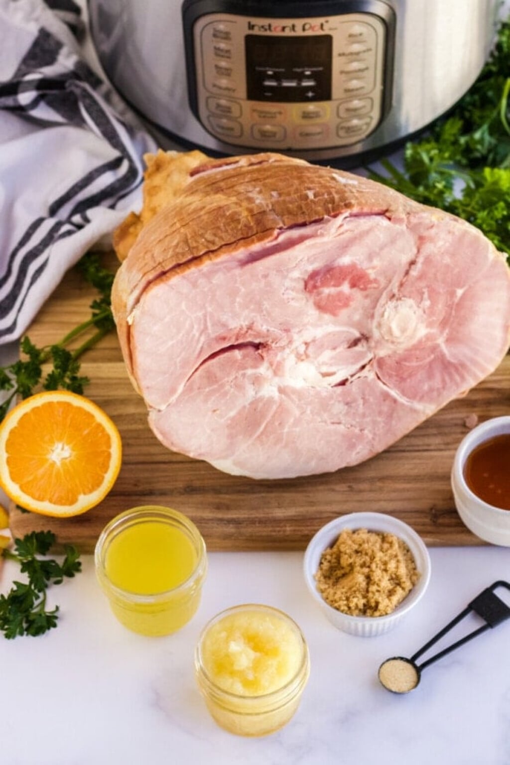 Easy Instant Pot Spiral Ham - Kitchen Divas