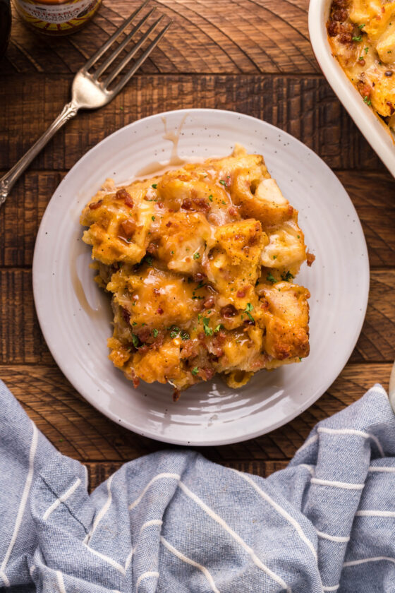 Chicken and Waffles Casserole - Kitchen Divas