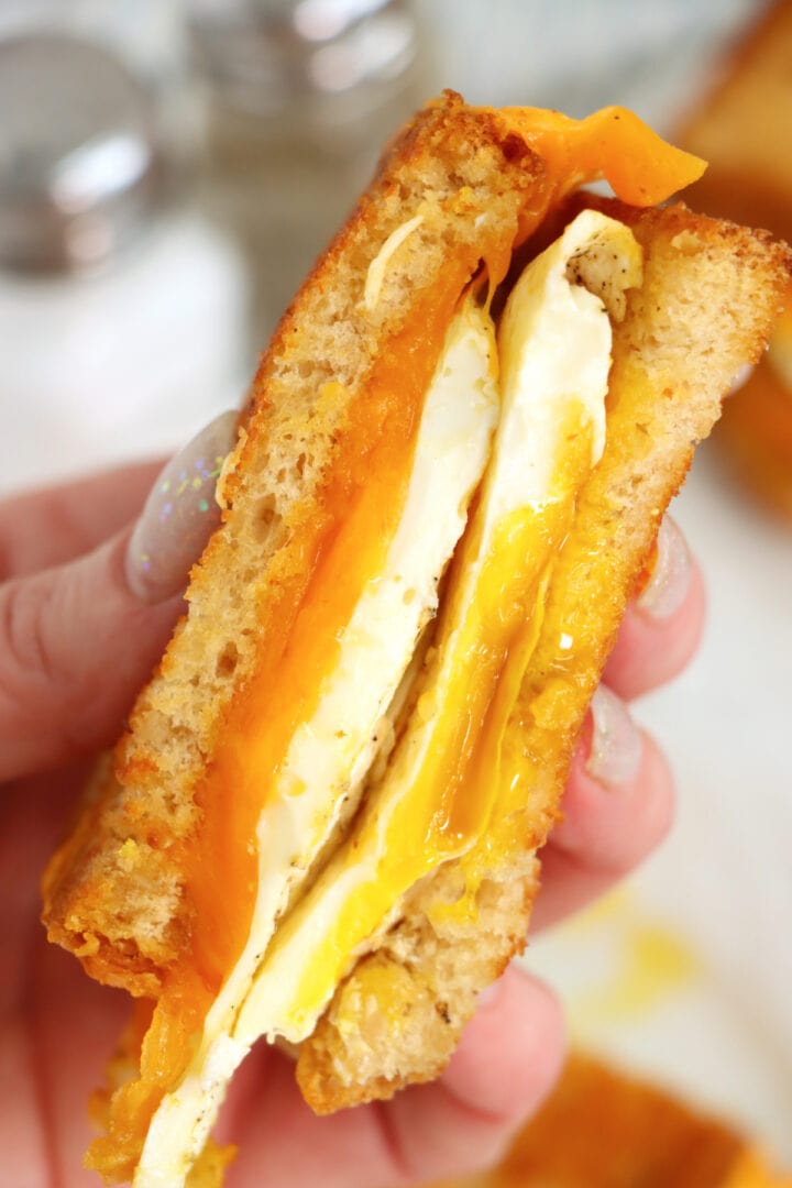 Grilled Cheese and Egg Sandwich - Kitchen Divas