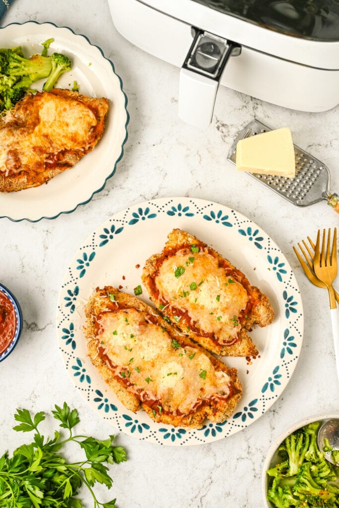 Parmesan Crusted Chicken Air Fryer Kitchen Divas