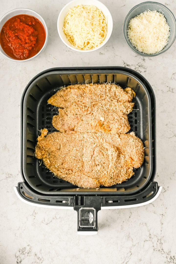 Parmesan Crusted Chicken Air Fryer Kitchen Divas