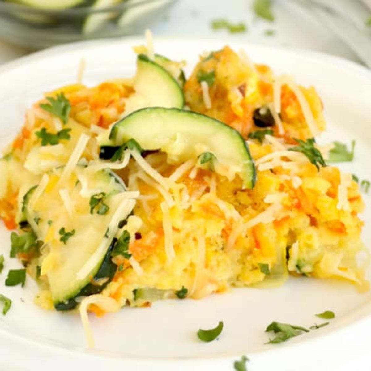 Old-Fashioned Zucchini Squash Casserole Recipe - Kitchen Divas
