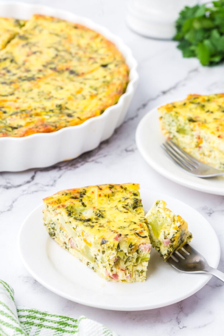 Easy Crustless Quiche (Keto, Low-Carb) - Kitchen Divas