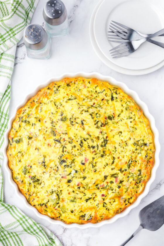 Easy Crustless Quiche (Keto, Low-Carb) - Kitchen Divas