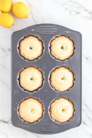 Mini Lemon Bundt Cakes - Kitchen Divas