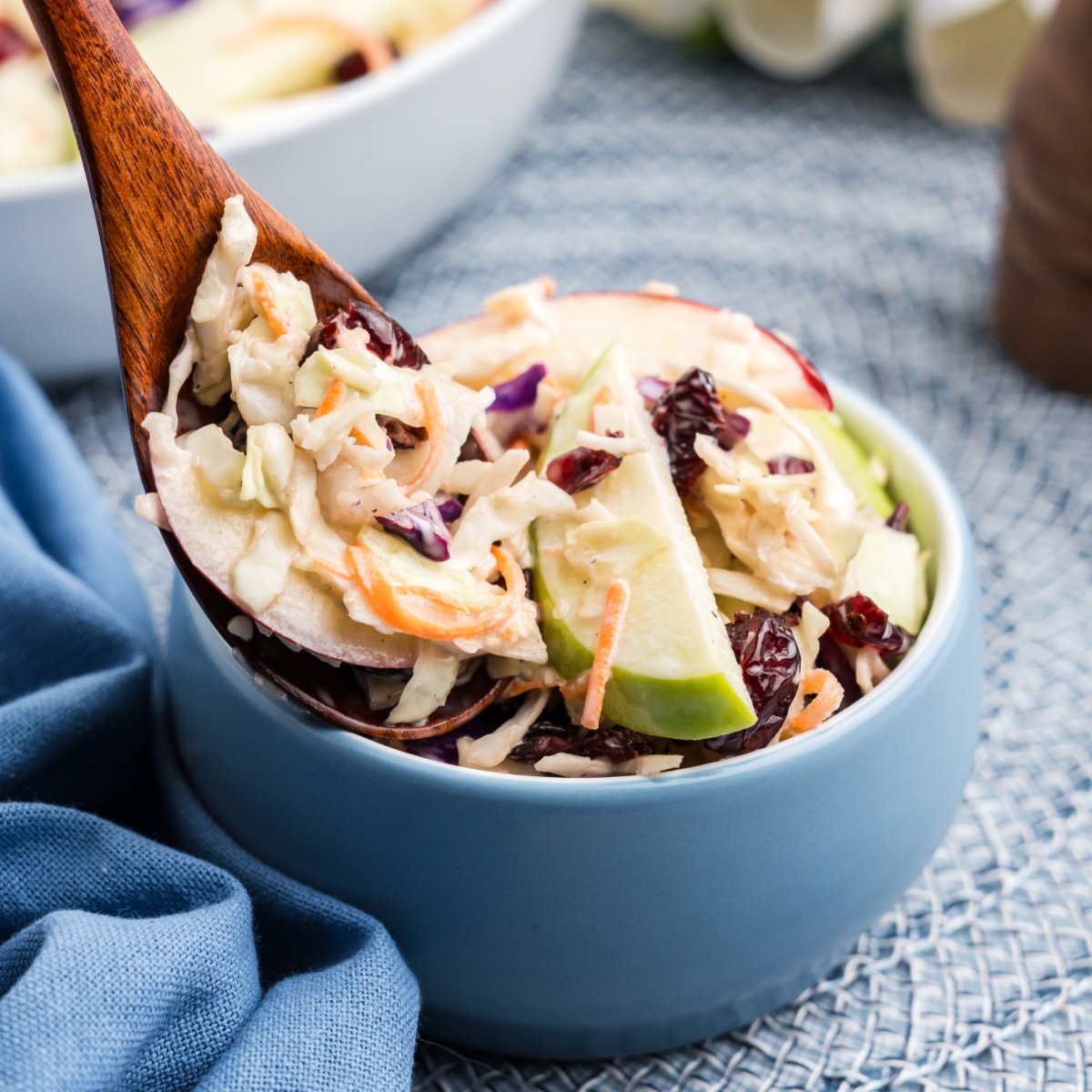 Easy Apple Cranberry Coleslaw-image
