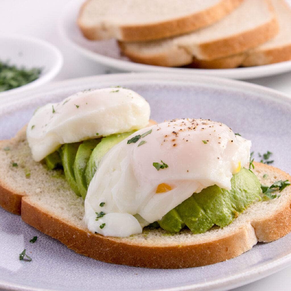 Air Fryer Poached Eggs - Kitchen Divas