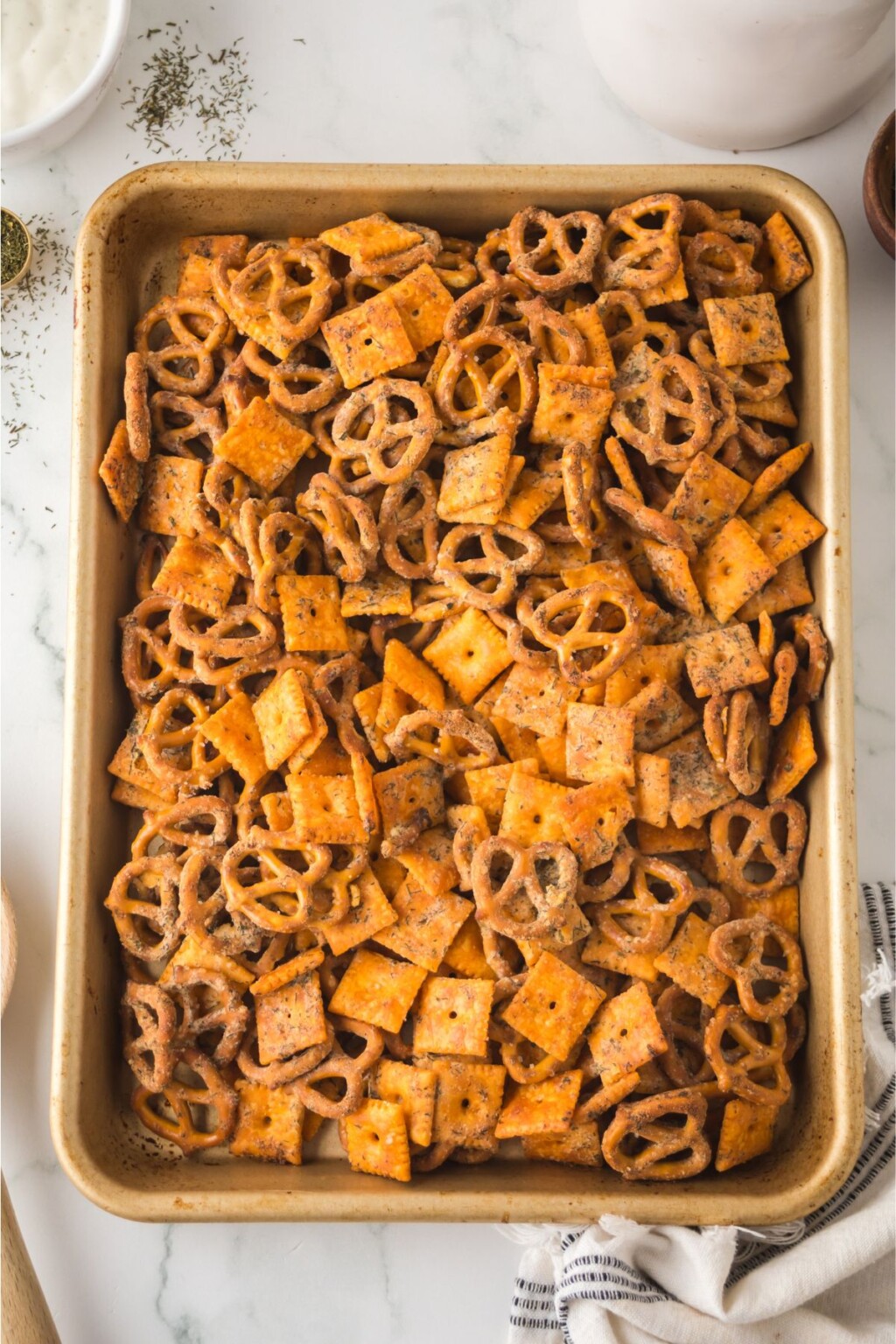 Snacky Ranch Ranch Snack Mix - Kitchen Divas
