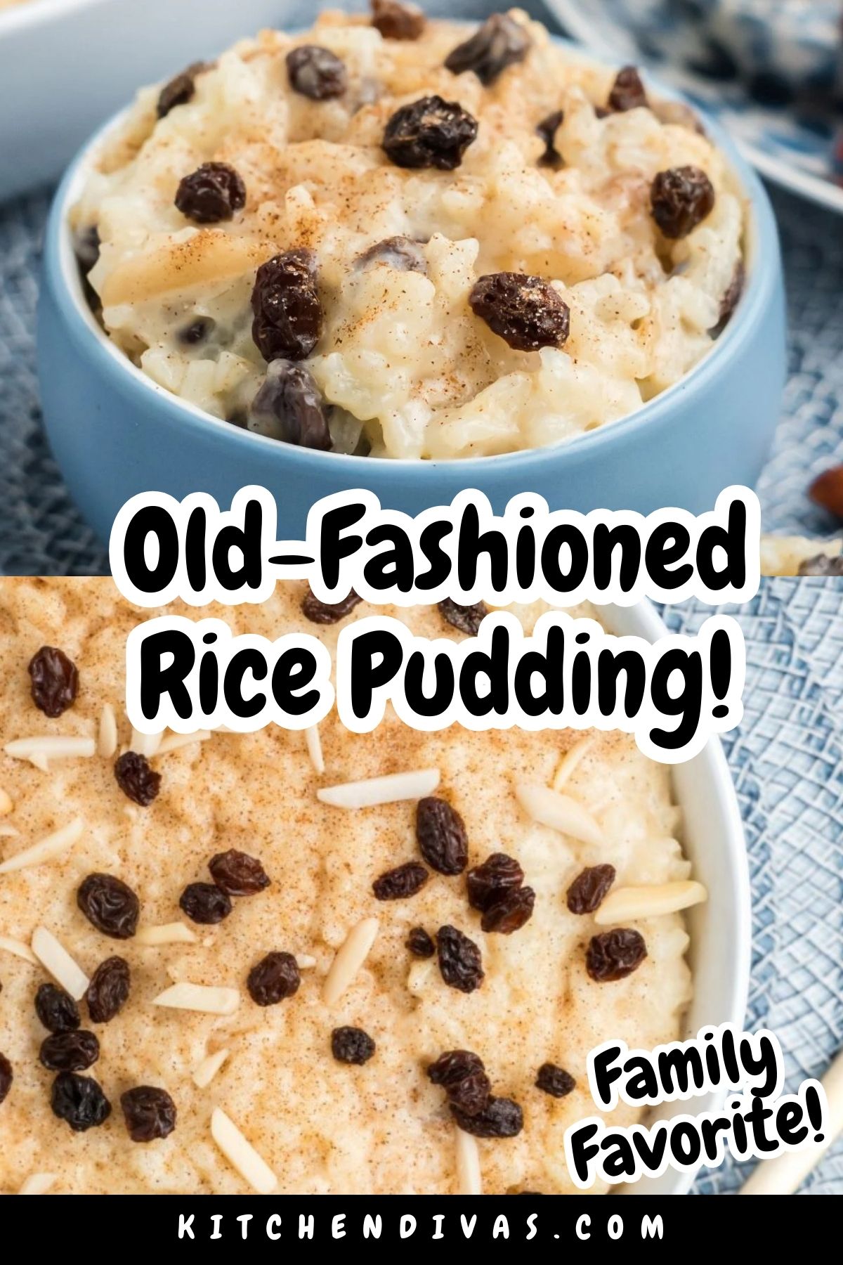 Old-Fashioned Rice Pudding - Kitchen Divas