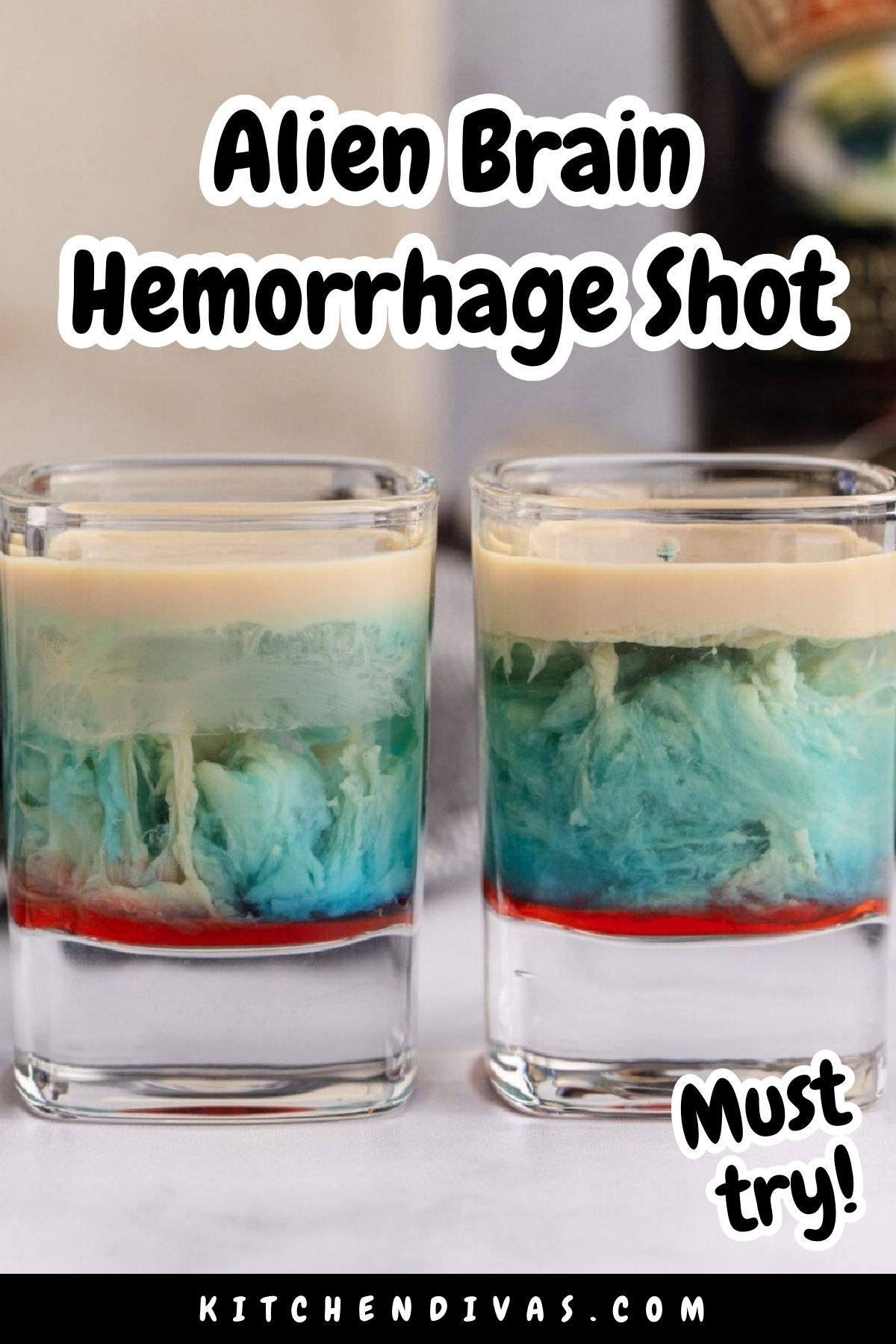 Alien Brain Hemorrhage Shot - Kitchen Divas