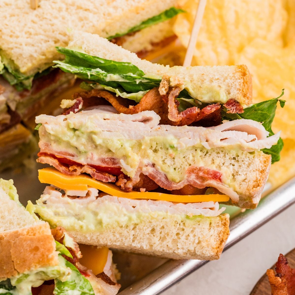 Turkey Club Sandwich - Kitchen Divas