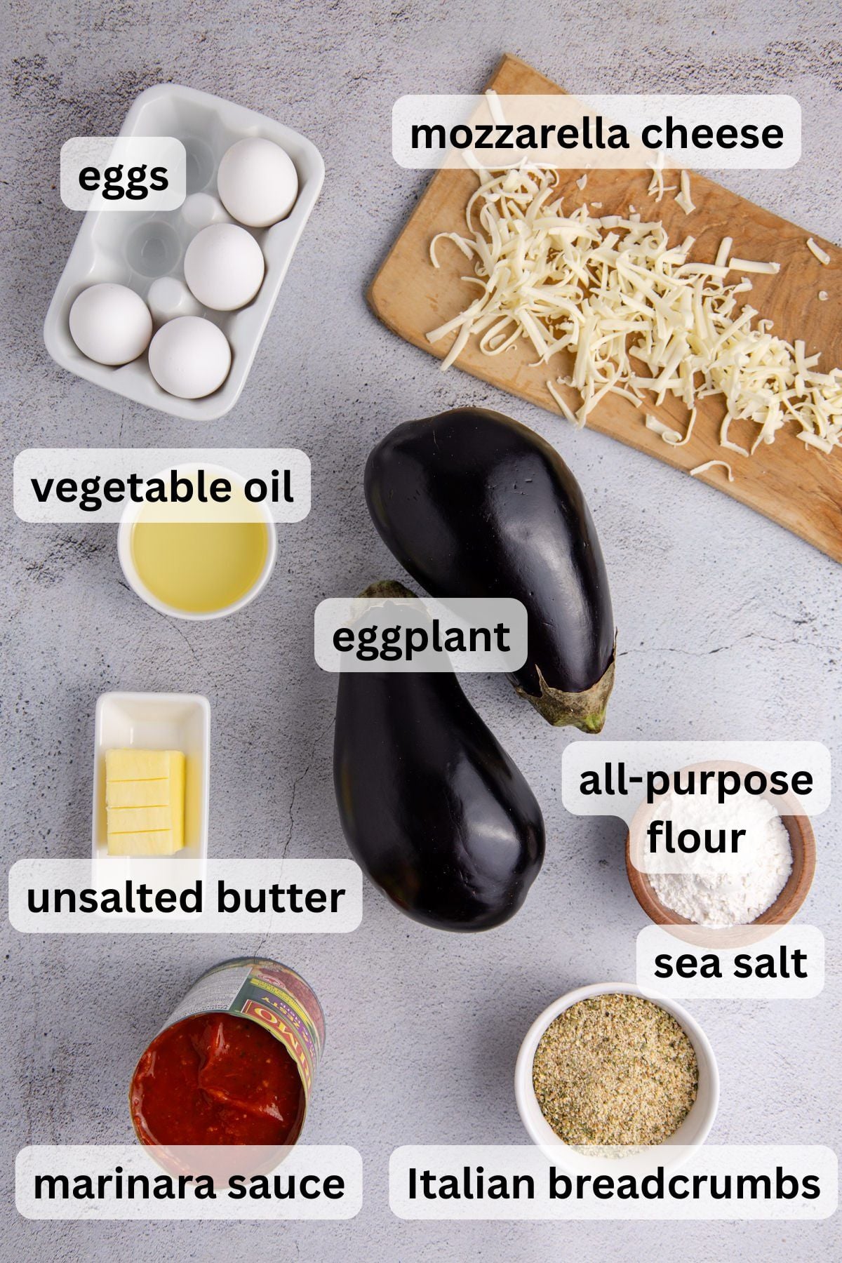 Ingredients to make this casserole on a table.