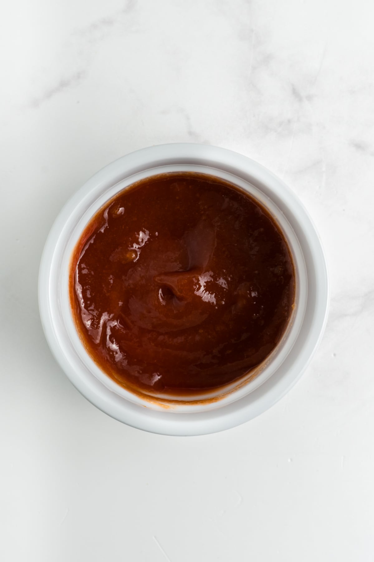 The glaze in a bowl.
