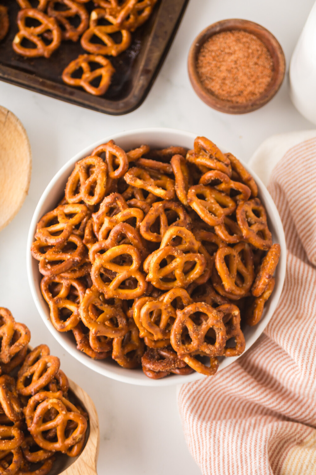 Best Cajun Pretzels (Easy Spicy Baked Snack Recipe) - Kitchen Divas
