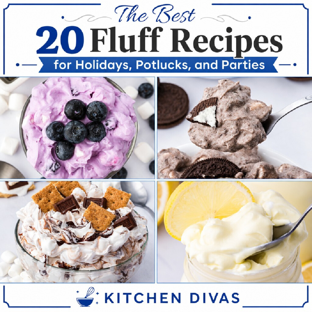 The Best 20 Fluff Recipes for Holidays, Potlucks, and Parties - Kitchen ...