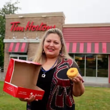 Tim Hortons Orange Sprinkle Donut has returned and Canadians are excited
