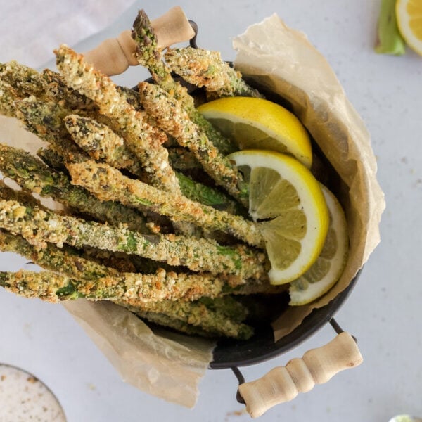 Air Fryer Asparagus Fries and Asparagus Kitchen Divas