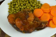 Slow Cooker Sweet Mandarin Pork Chops