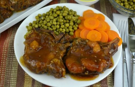 Slow Cooker Sweet Mandarin Pork Chops