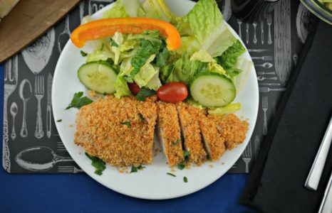Oven Baked Alfredo Chicken
