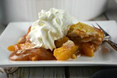 My Grandma's Peach Cobbler