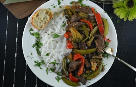Slow Cooker Beef and Veggies