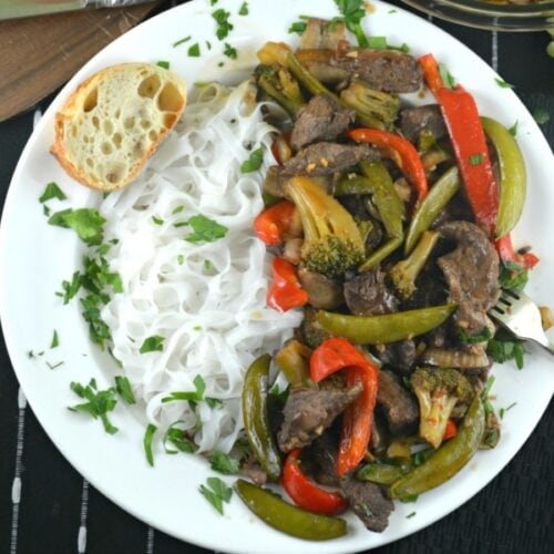 Slow Cooker Beef and Veggies