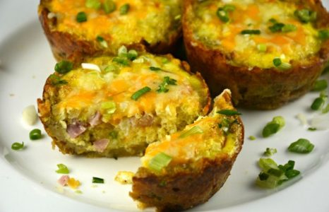 Easy Western Stuffing Egg Muffins