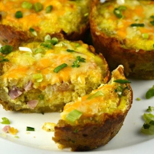 Easy Western Stuffing Egg Muffins