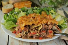 Meaty Noodle Casserole